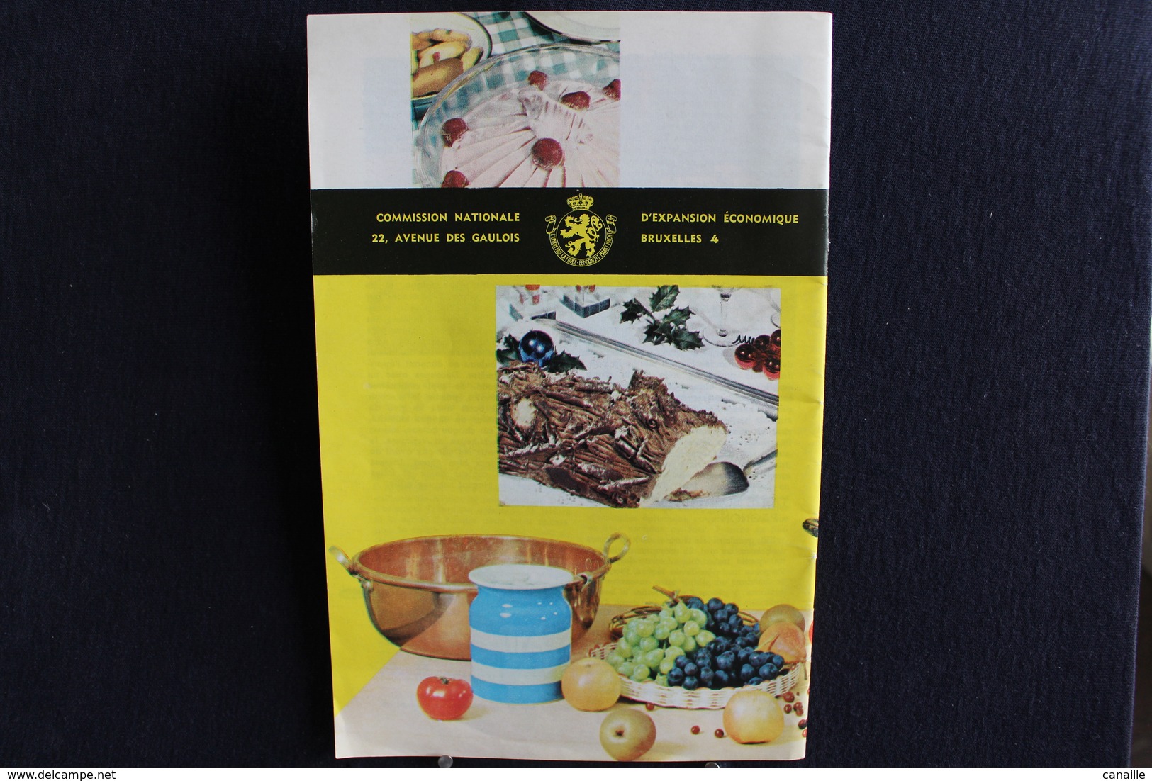Publicités ( 5 )  - Livret De Cuisine - Par Gaston Clément - Fruits Et Gourmandises  -  Forma 13x20 Cm 15 Page - Culinaria & Vinos
