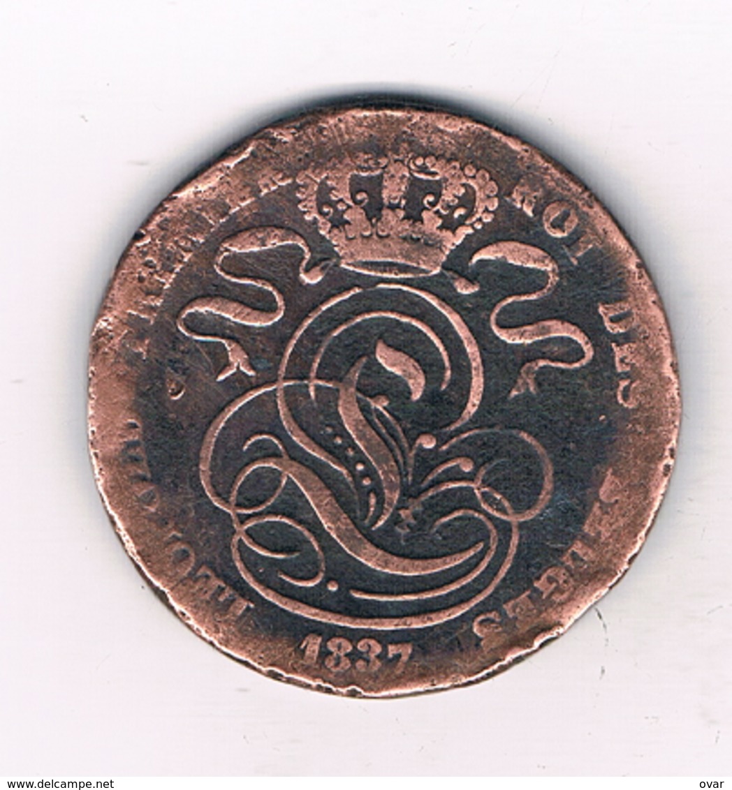5 CENTIMES 1837 BELGIE /5349/ - 5 Centimes