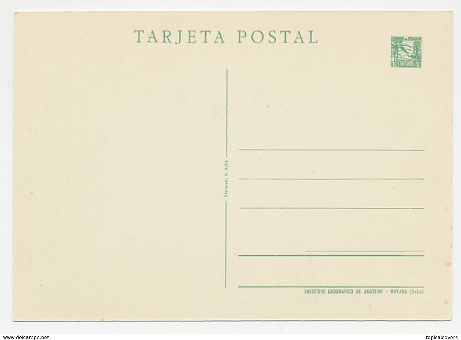 Postal Stationery Ecuador Bolivar - San Martin - Andere & Zonder Classificatie