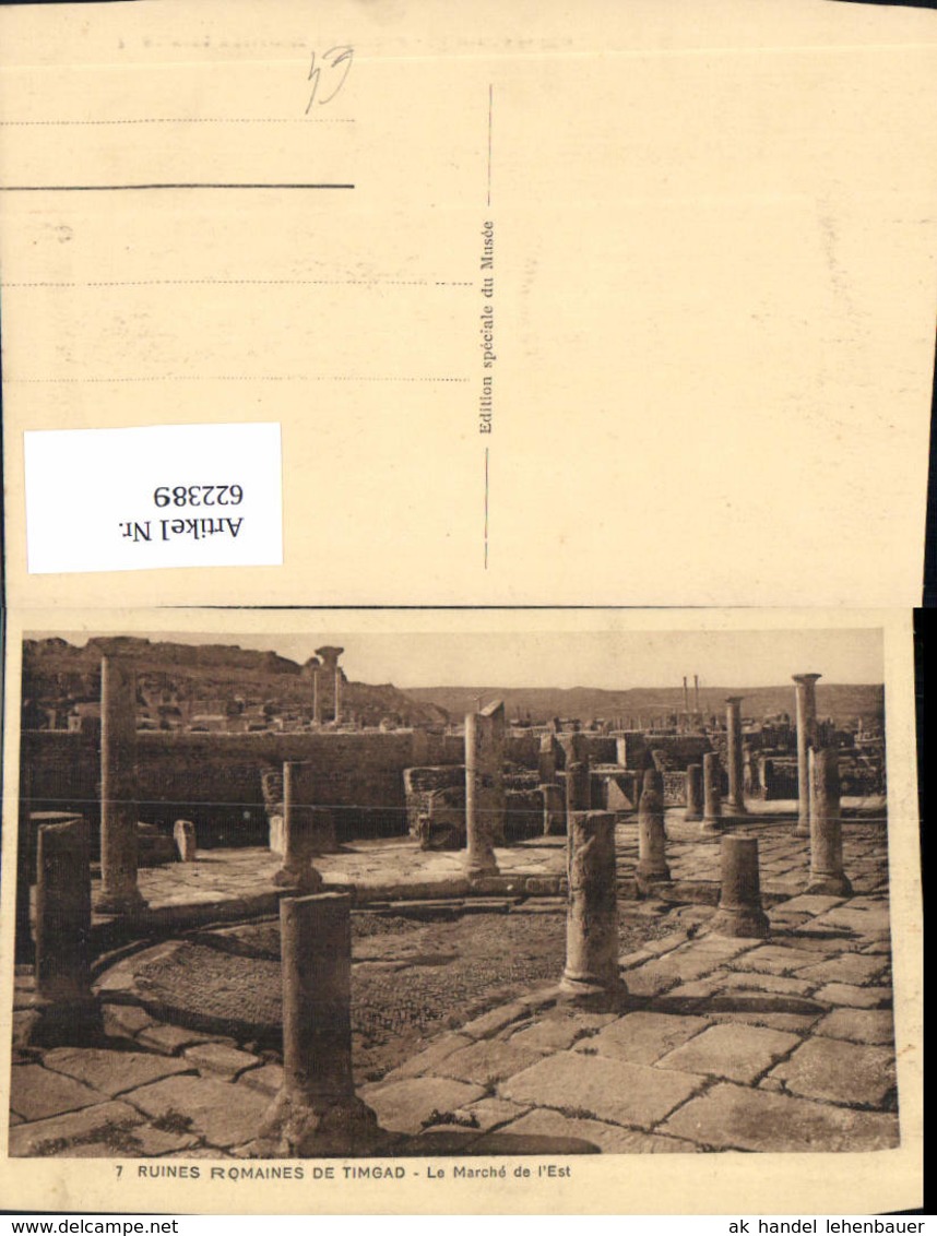 622389,Ruines Romaines De Timgad Le Marche De L Est Algeria - Sonstige & Ohne Zuordnung