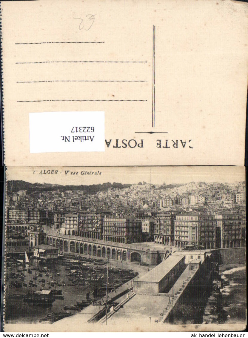 622317,Alger Algier Vue Generale Algeria - Sonstige & Ohne Zuordnung