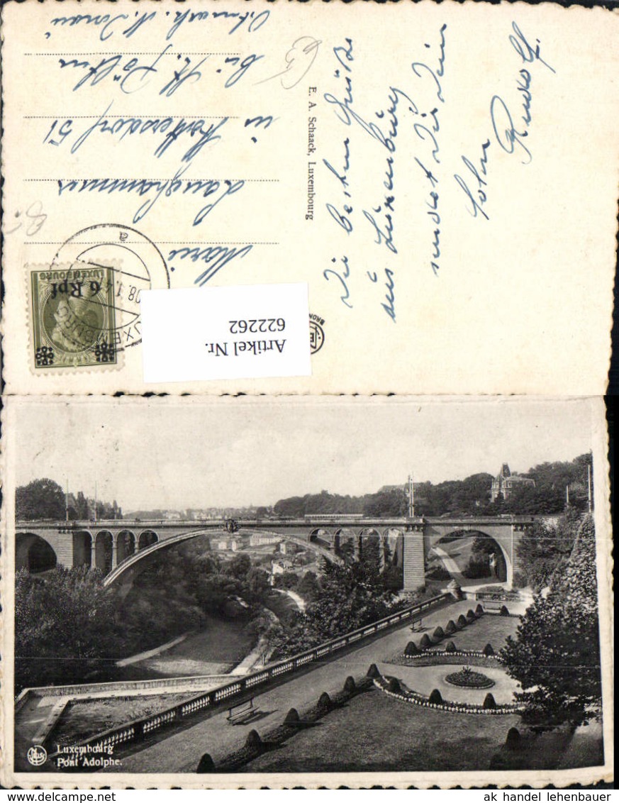 622262,Luxembourg Pont Adolphe - Sonstige & Ohne Zuordnung