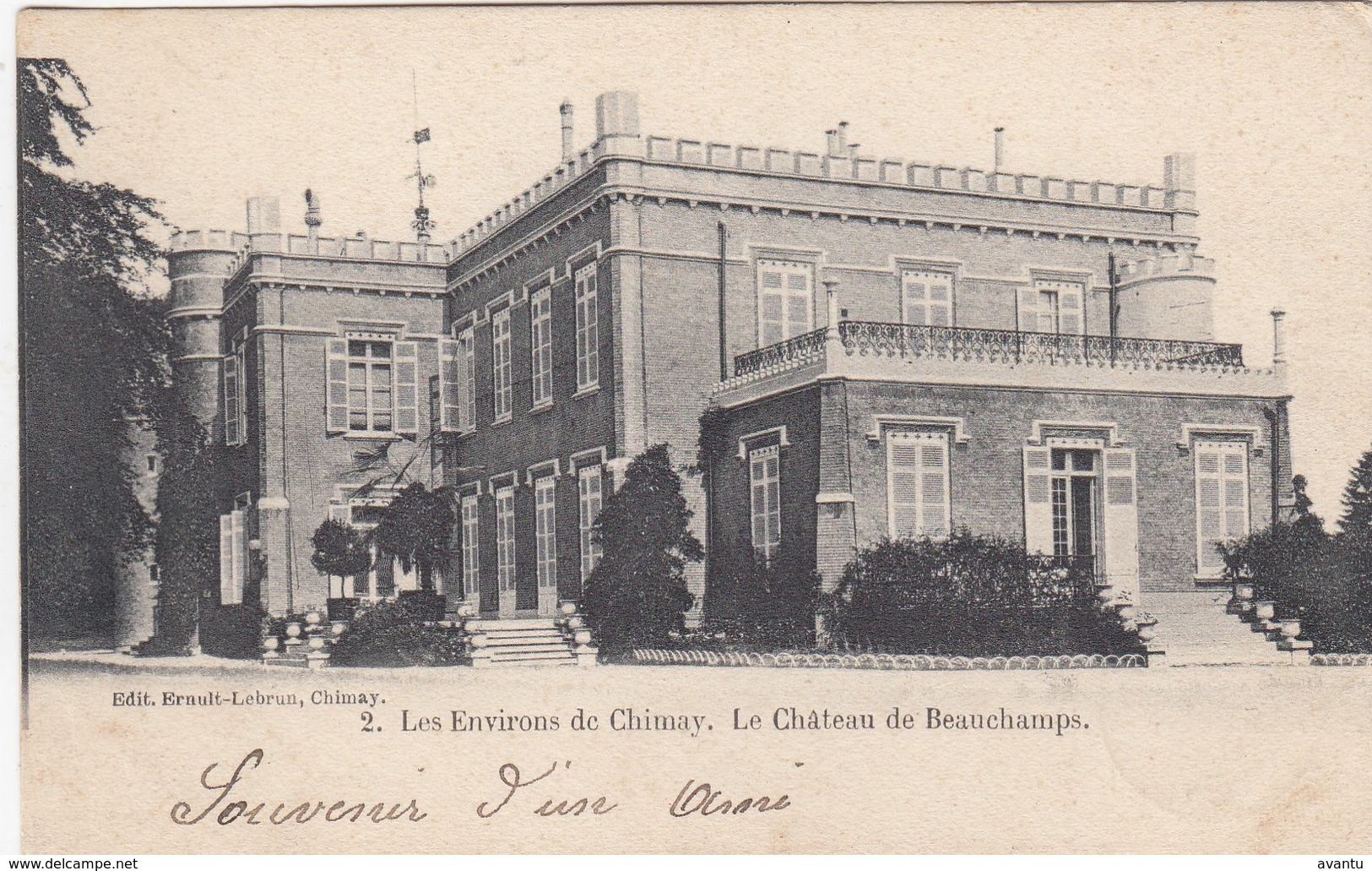 CHIMAY /  LE CHATEAU DE BEAUCHAMPS - Chimay