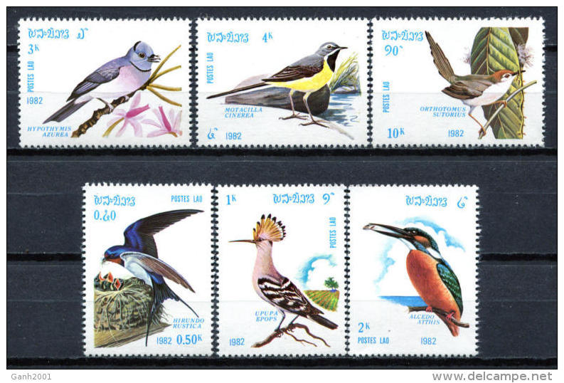 Lao 1982 Laos / Birds MNH Vögel Aves Oiseaux / C9206  36-1 - Otros & Sin Clasificación