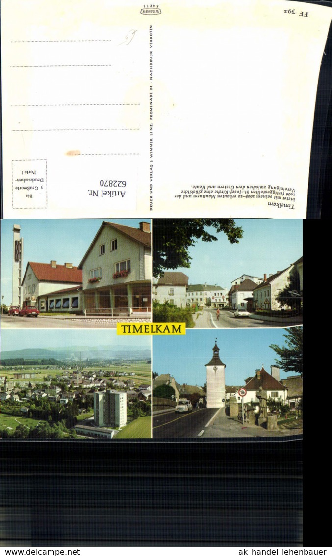 622870,Mehrbild Ak Timelkam Mautturm St Josef-Kirche - Sonstige & Ohne Zuordnung