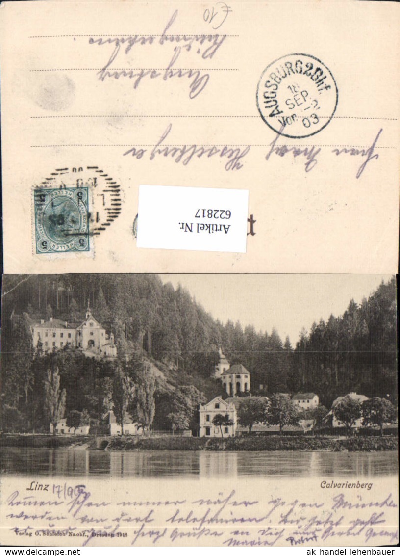 622817,Linz A. D. Donau Calvarienberg 1903 - Sonstige & Ohne Zuordnung