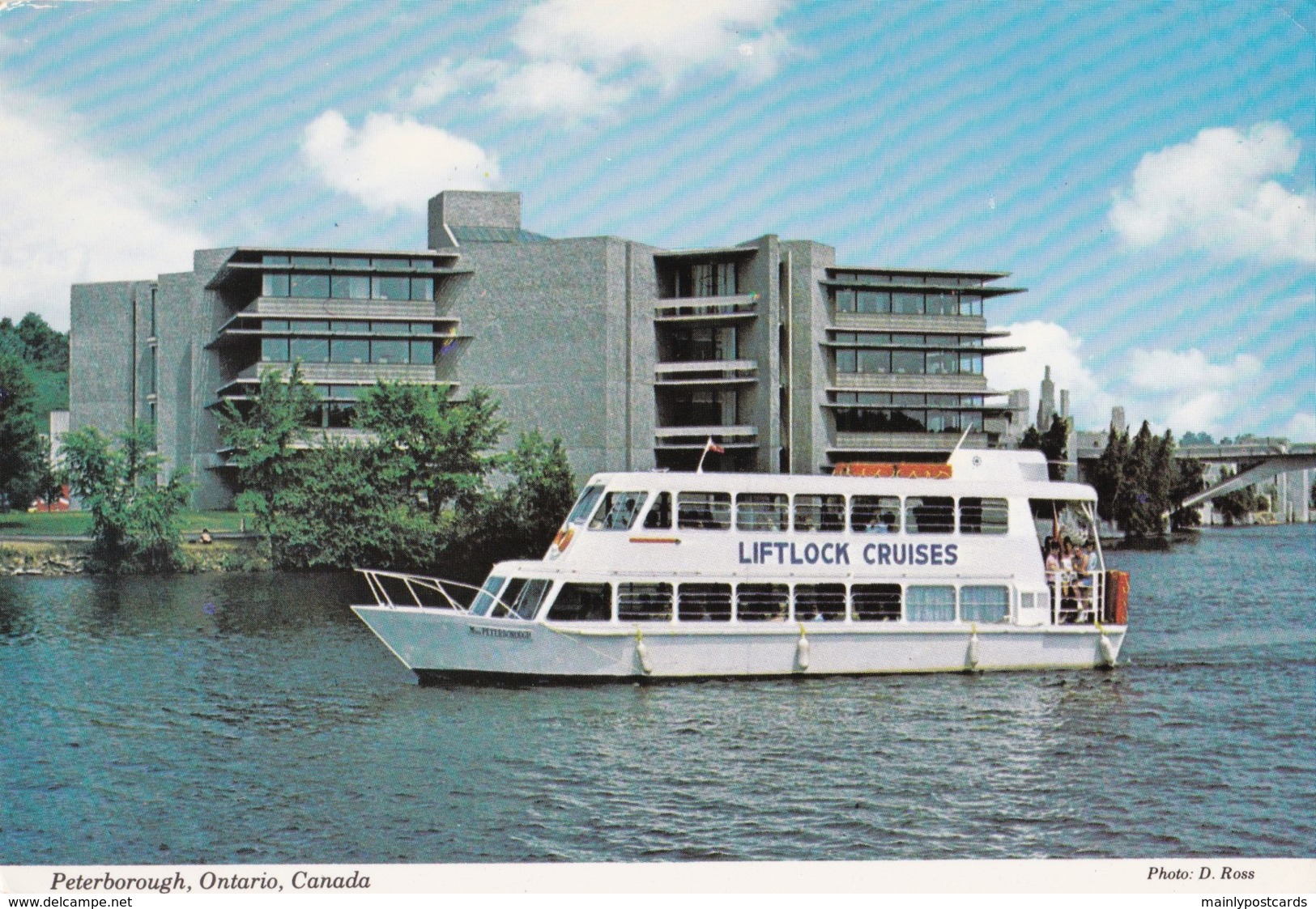 AO81 River Boat, Trent University Library, Peterborough, Ontario - Peterborough