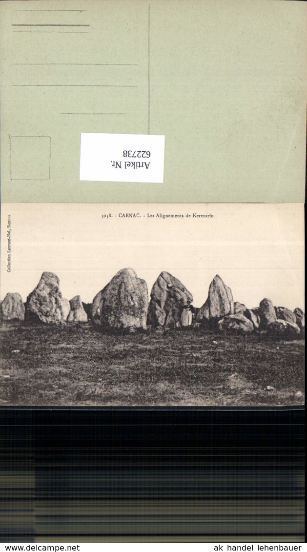 622738,Carnac Les Alignements De Kermario Felsen Gesteinsformation France - Carnac