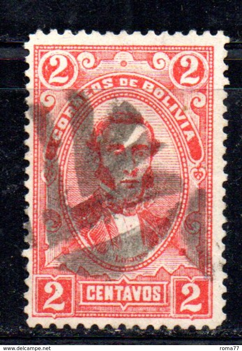 APR1823 - BOLIVIA 1897 , Yvert N. 46  Usato - Bolivia