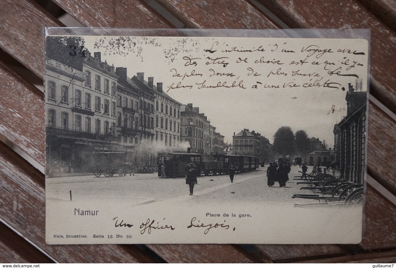 CPA - Namur - Place De La Gare - Tram - Namur