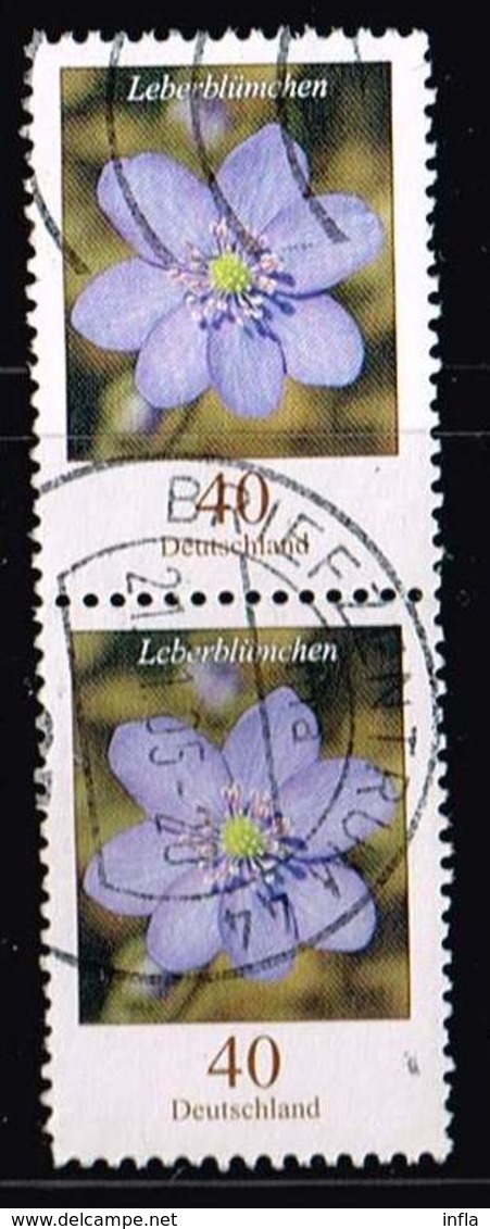 Bund 2005, Michel# 2485 O  Blumen: Leberblümchen - Gebraucht