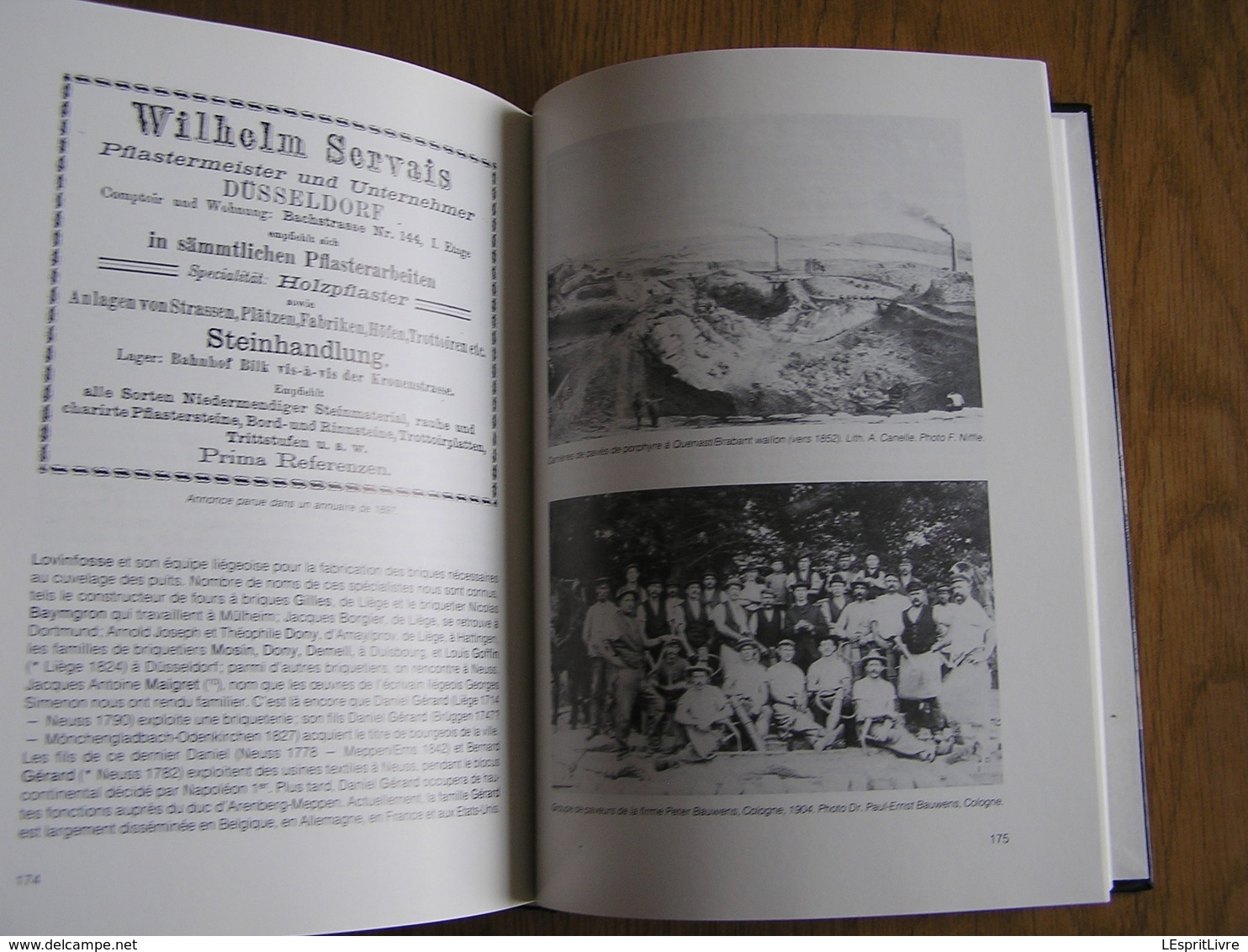 LES WALLONS PIONNIERS DE L' INDUSTRIE ALLEMANDE Régionalisme Liège Piedboeuf Chaudière Düren Aix Aachen Mine Charbonnage
