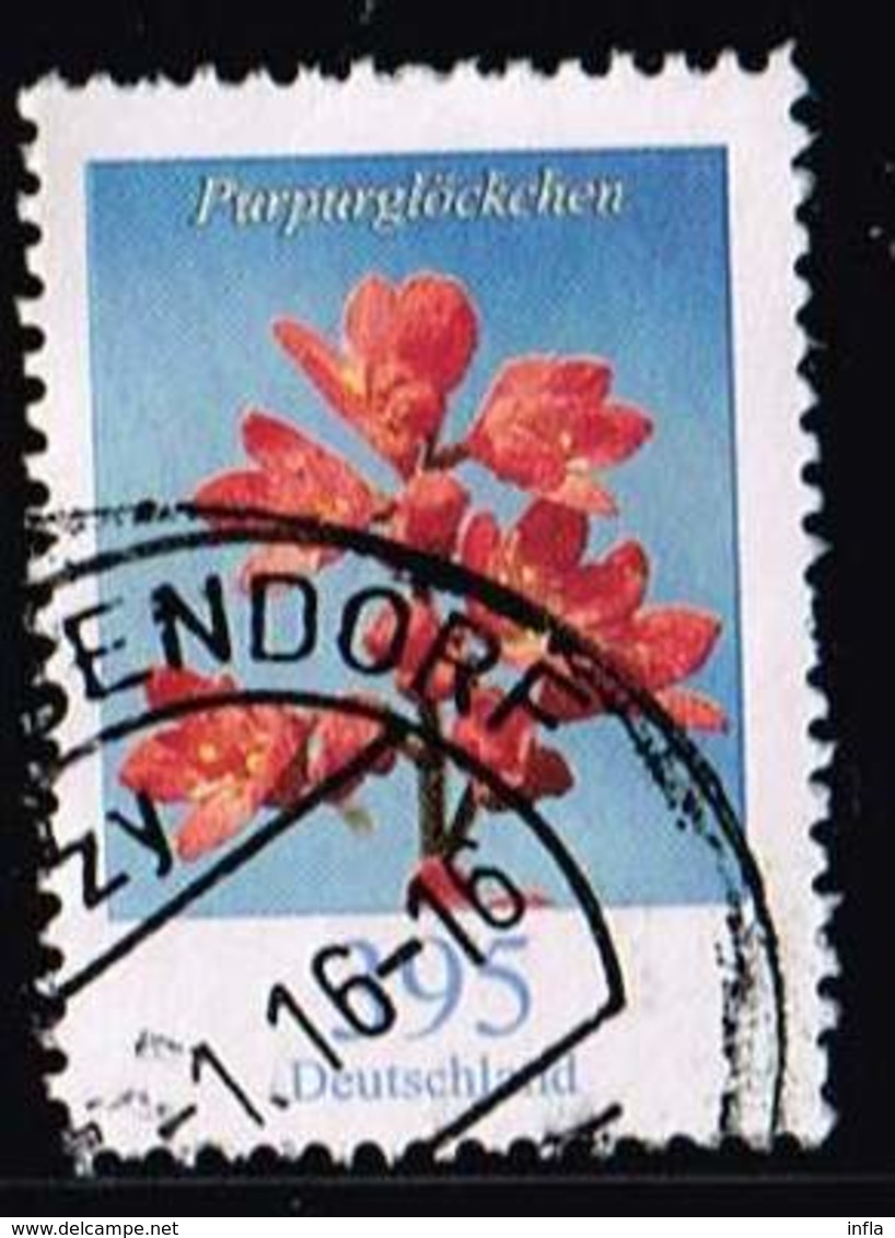 Bund 2014, Michel# 3117 O Blumen: Purpurglöckchen - Used Stamps