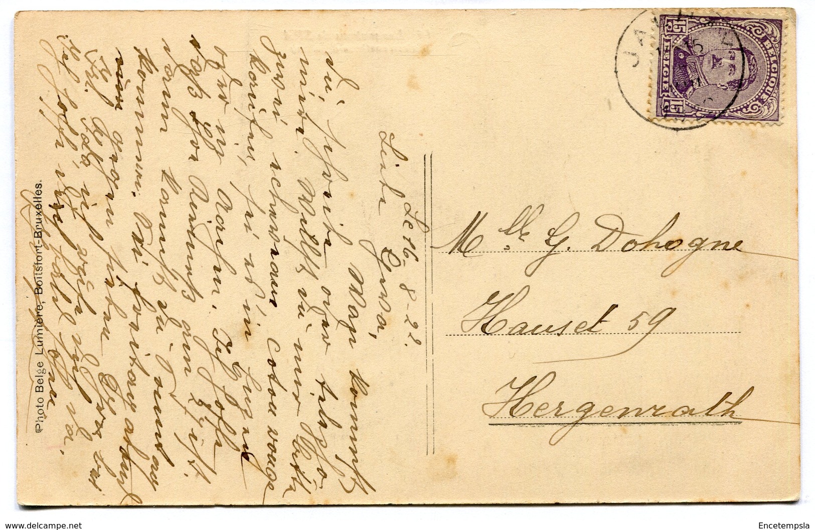 CPA - Carte Postale - Belgique - Maison Rustique à Jalhay - 1922 (B9384) - Jalhay