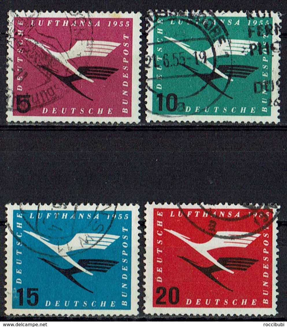 BRD 1955 // Mi. 205/208 O - Used Stamps