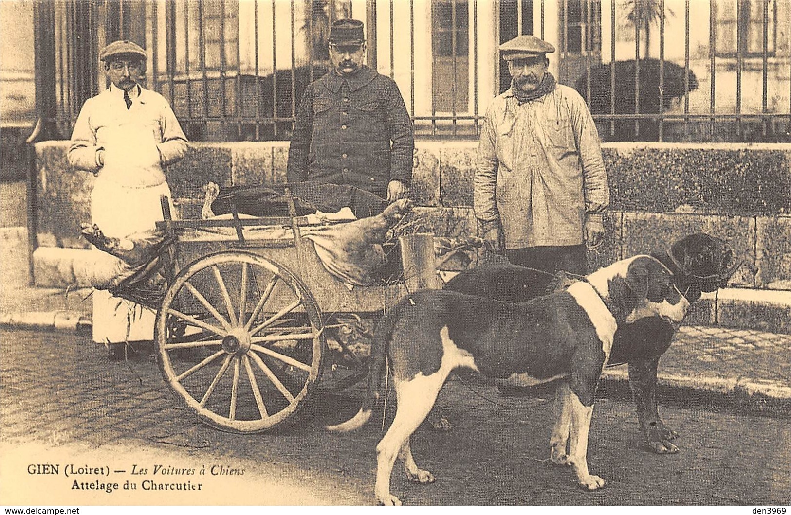 Gien - Les Voitures à Chiens - Attelage Du Charcutier - Cecodi N'702 - Gien