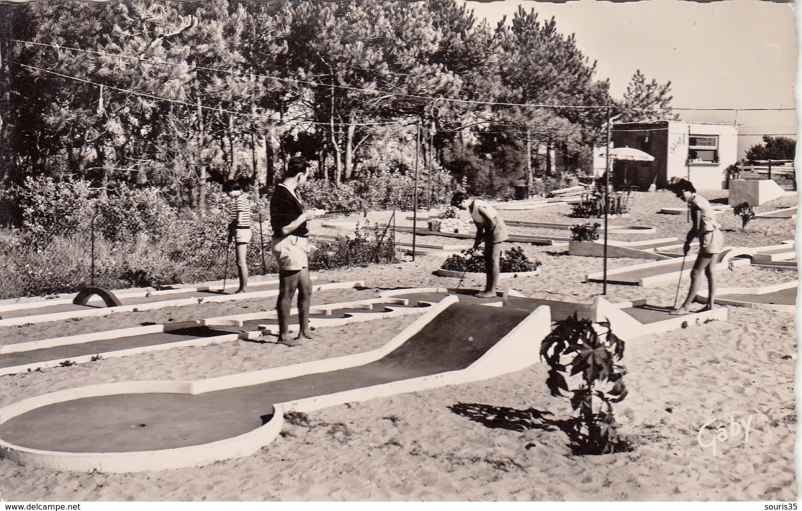 17 ILE De RE Le Bois Le Golf Miniature 1955 - Ile De Ré