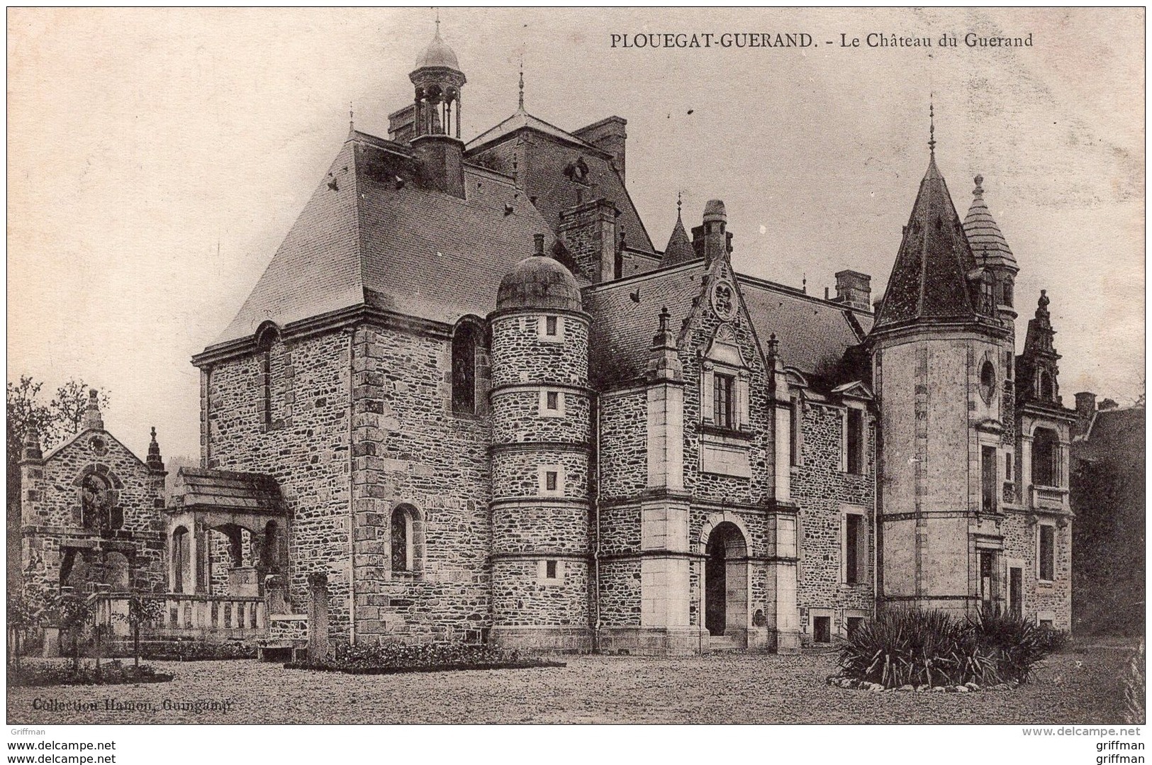 PLOUEGAT GUERAND LE CHATEAU DE GUERAND 1906 TBE - Other & Unclassified