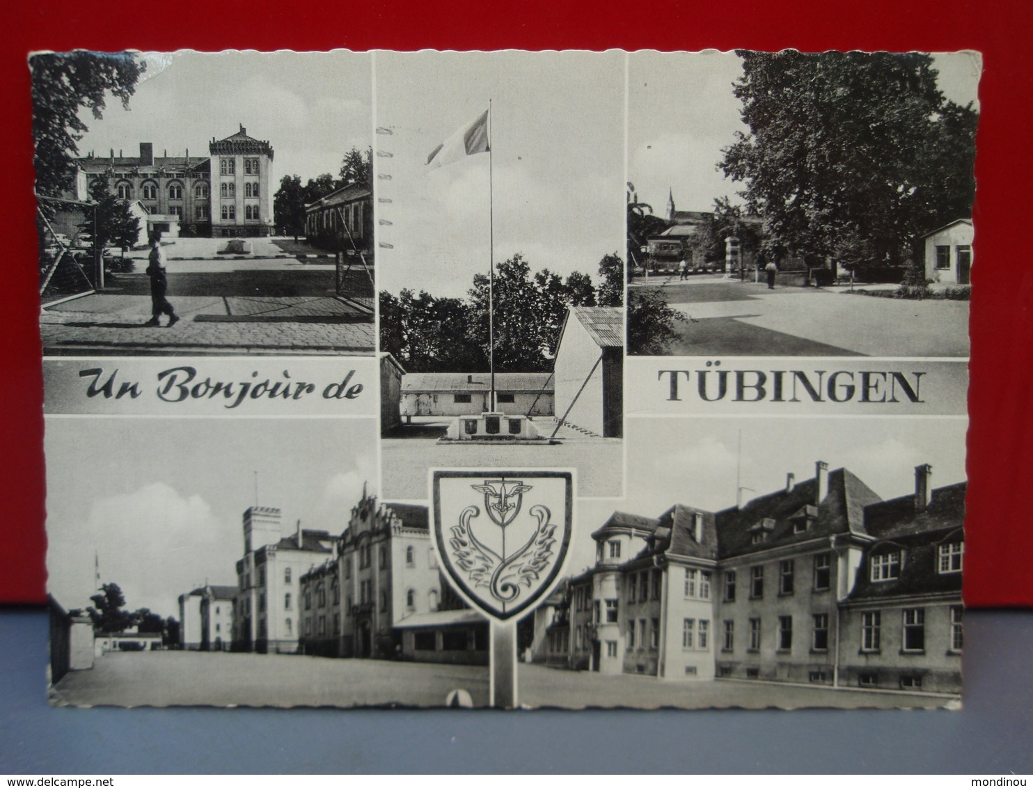 Un Bonjour De TÜBINGEN 1960 Poste Aux Armées Caserne - Tübingen