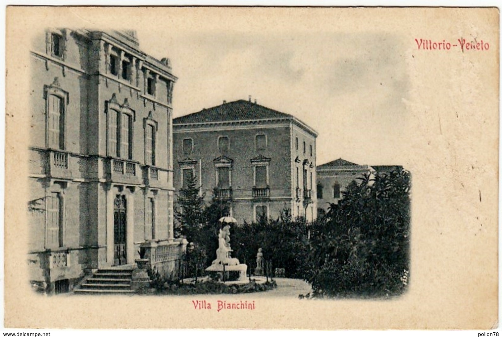VITTORIO VENETO - VILLA BIANCHINI - TREVISO - Primi '900 - Vedi Retro - Formato Piccolo - Treviso