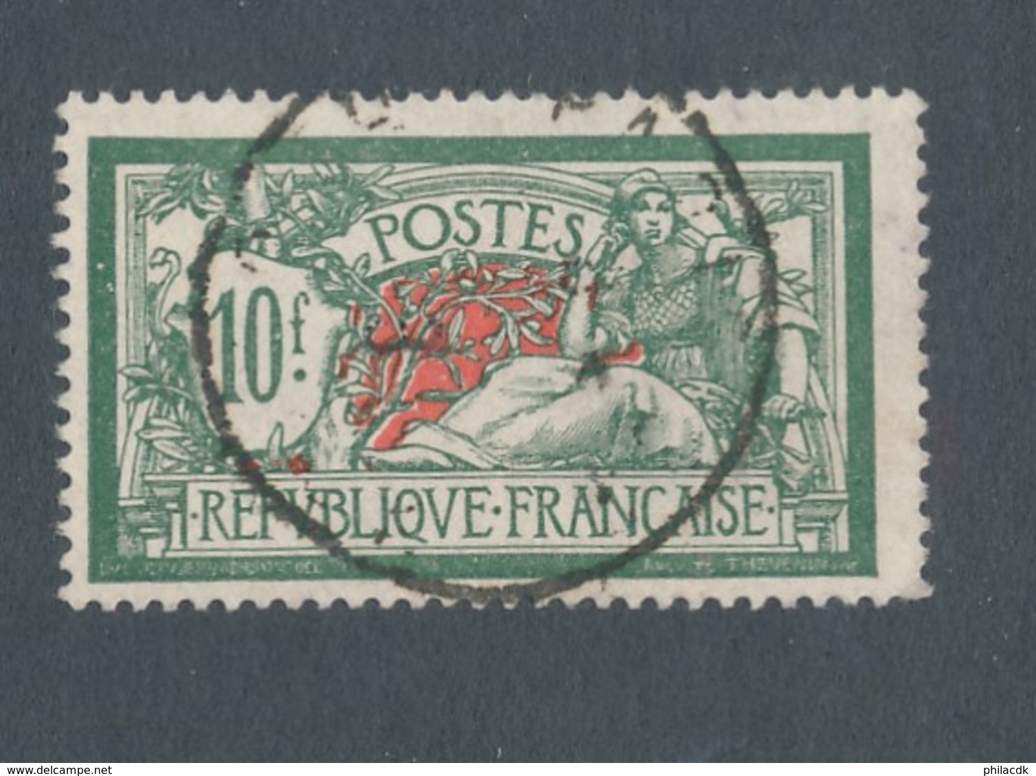 FRANCE - N°YT 207 OBLITERE - COTE YT : 17€ - 1925/26 - 1900-27 Merson