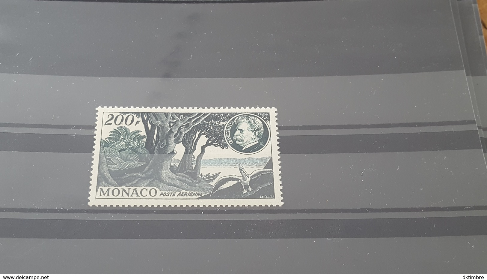 LOT 462823 TIMBRE DE MONACO NEUF** LUXE N°59 - Poste Aérienne