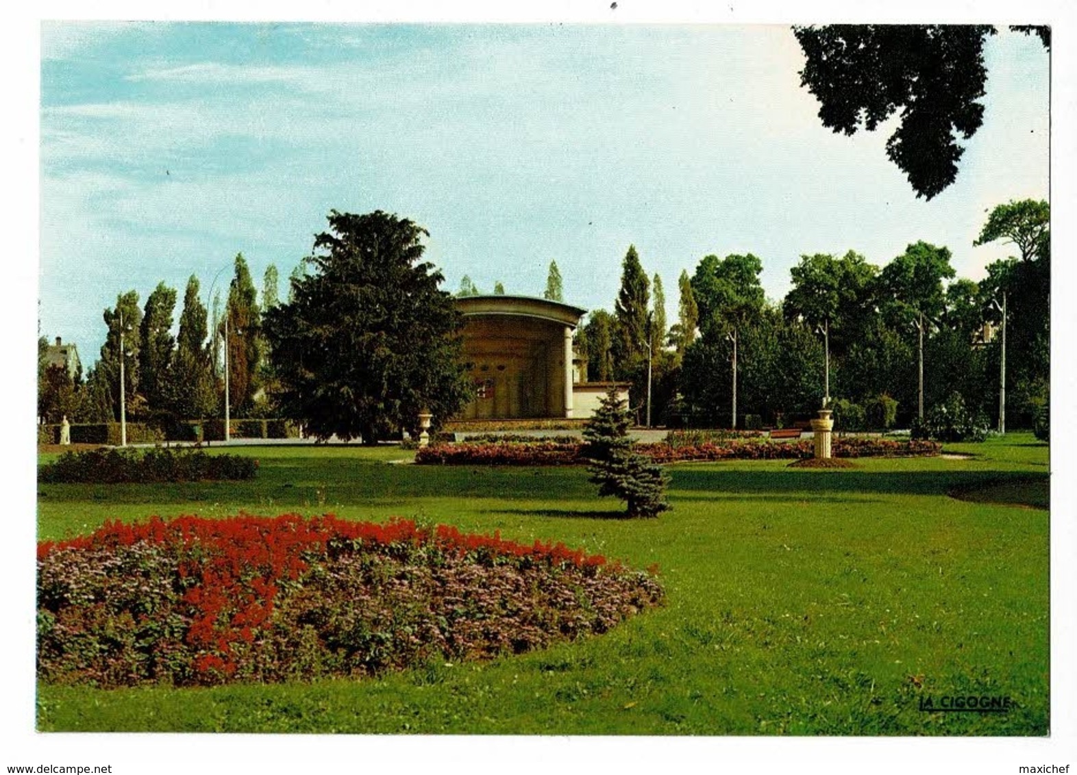 Hagondange, Parc Municipal, Suivi Commercial Au Verso, Année Création : 1970, Commande : 3000 - Réceptions : 2890 - Hagondange