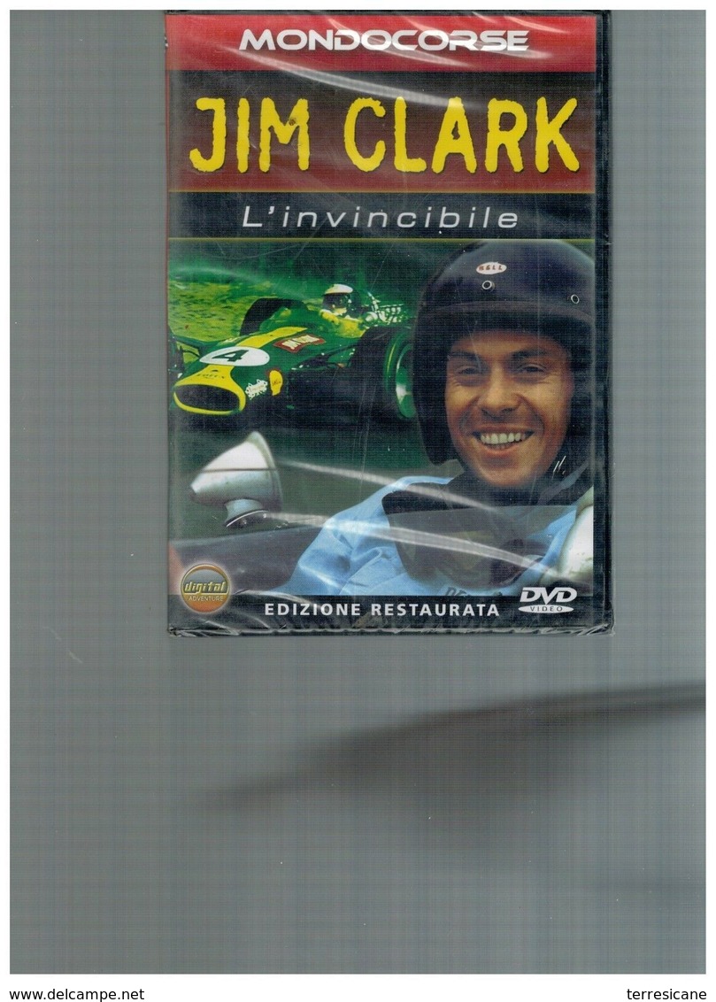 JIM CLARK L'INVINCIBILE EDIZIONE RESTAURATA DVD MONDOCORSE NUOVO SIGILLATO - Altri & Non Classificati