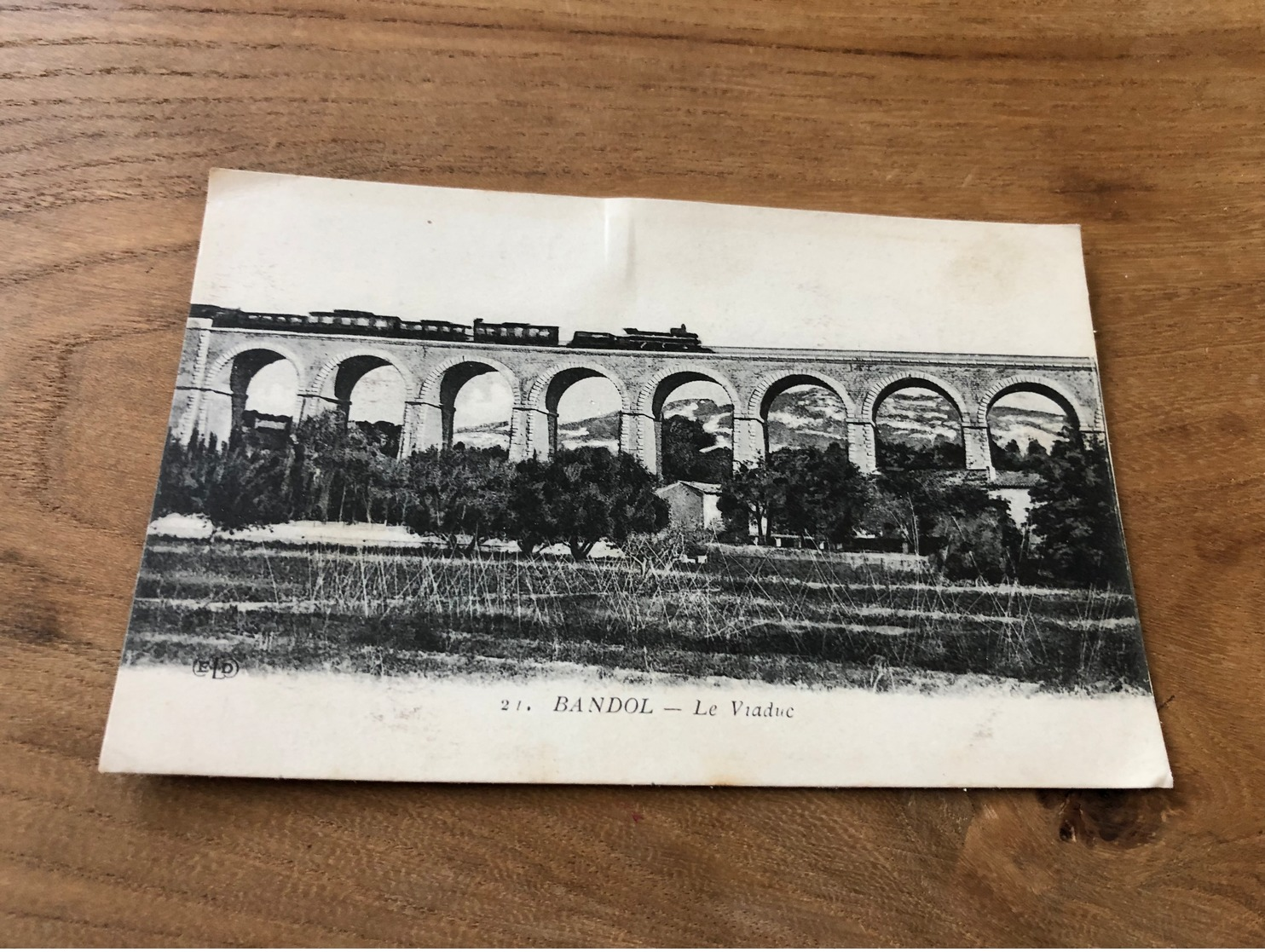 296/ BANDOL LE VIADUC AVEC TRAIN - Bandol