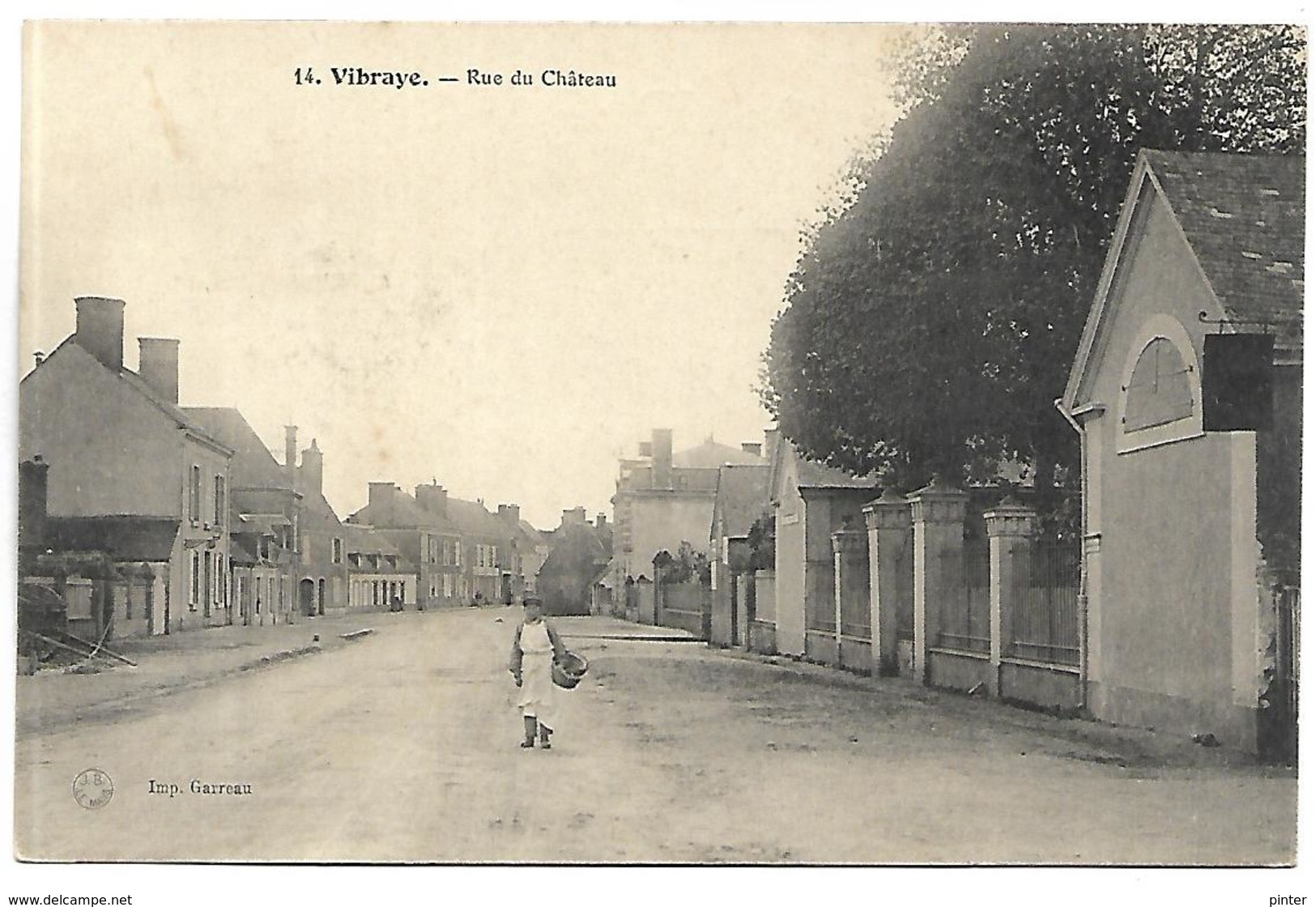 VIBRAYE - Rue Du Château - Vibraye