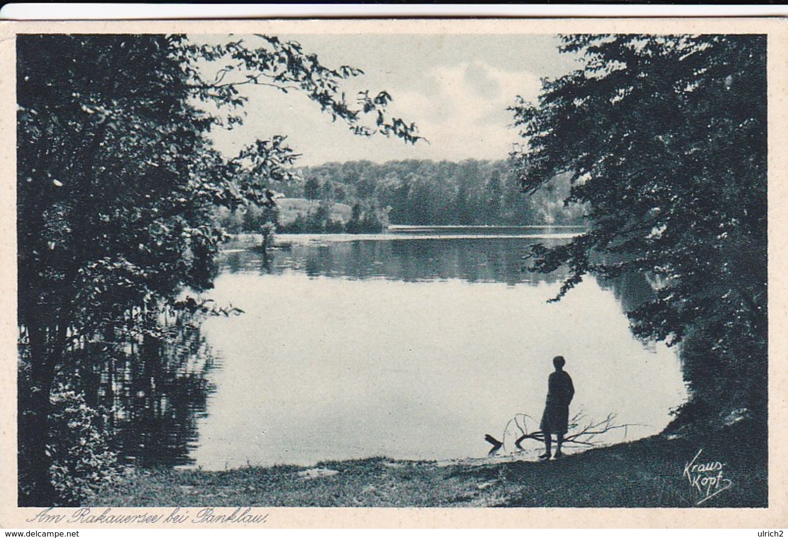 AK Panklau - Pęklowo - Am Rakauersee Bei Panklau - Ostpreußen - Stempel Birkenmühle - Ca. 1940 (42523) - Ostpreussen