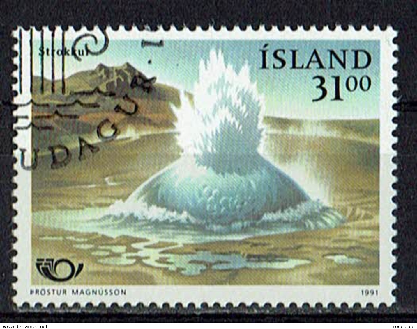 Island 1991 // 748 O Norden, Tourismus - Oblitérés