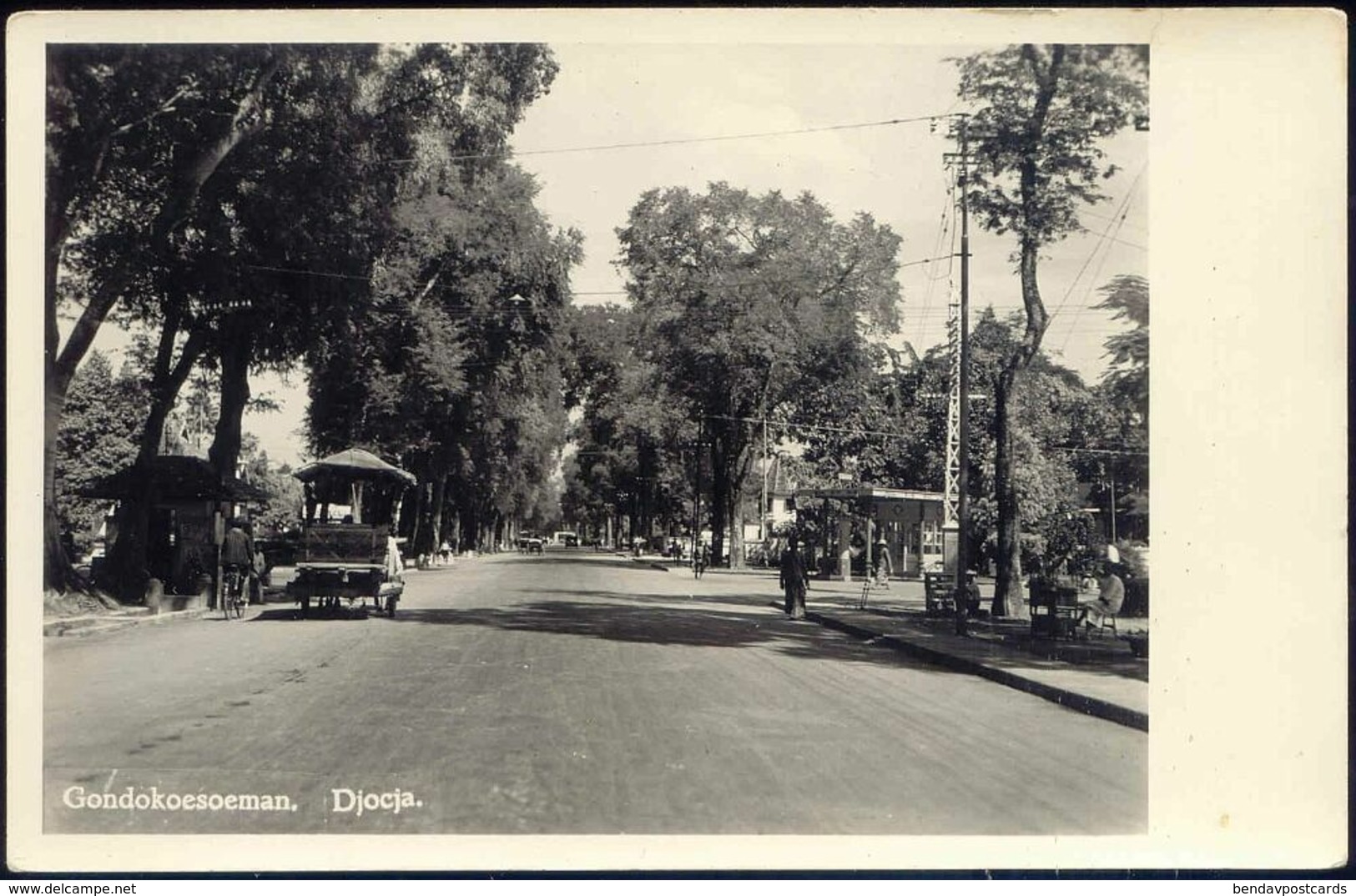 Indonesia, JAVA YOGYAKARTA DJOKJA, Gondokoesoeman Gondokusuman (1930s) RPPC - Indonesië