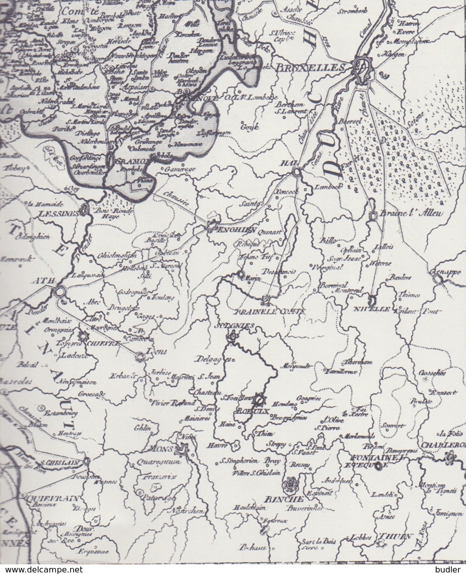 1800 (= An 8 de la République Française) :  Nouvelle Carte du DÉPARTEMENT de l'ESCAUT par Ph.J. MAILLARD et Soeur.