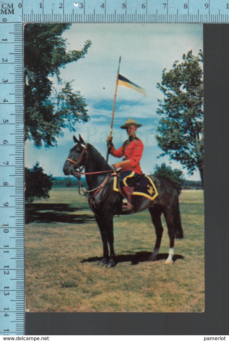 RCMP -uniforme And Horse Cheval, Royal Canadian Mountain Police (Federal) - Autres & Non Classés