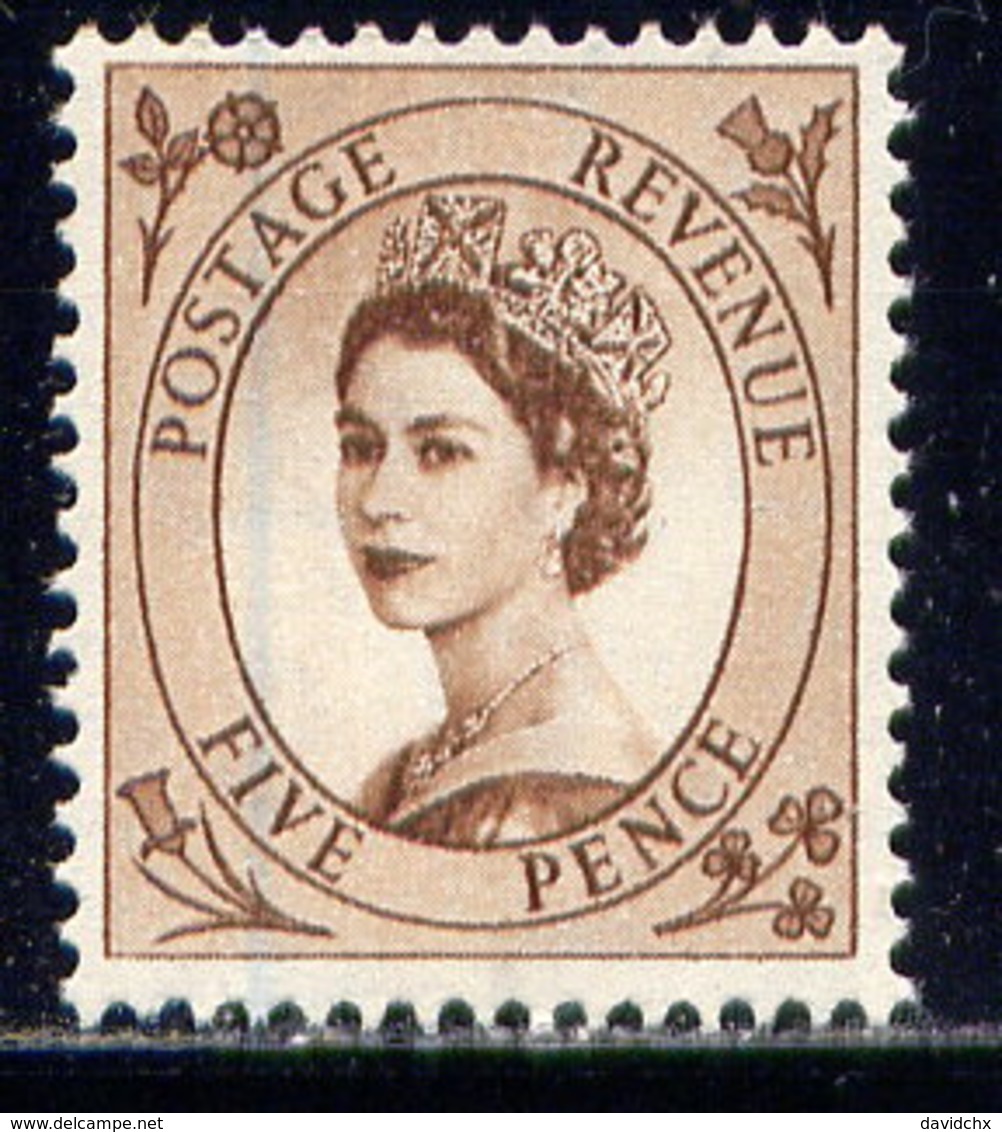 GREAT BRITAIN, NO. 324, WMK 308, MNH - Unused Stamps