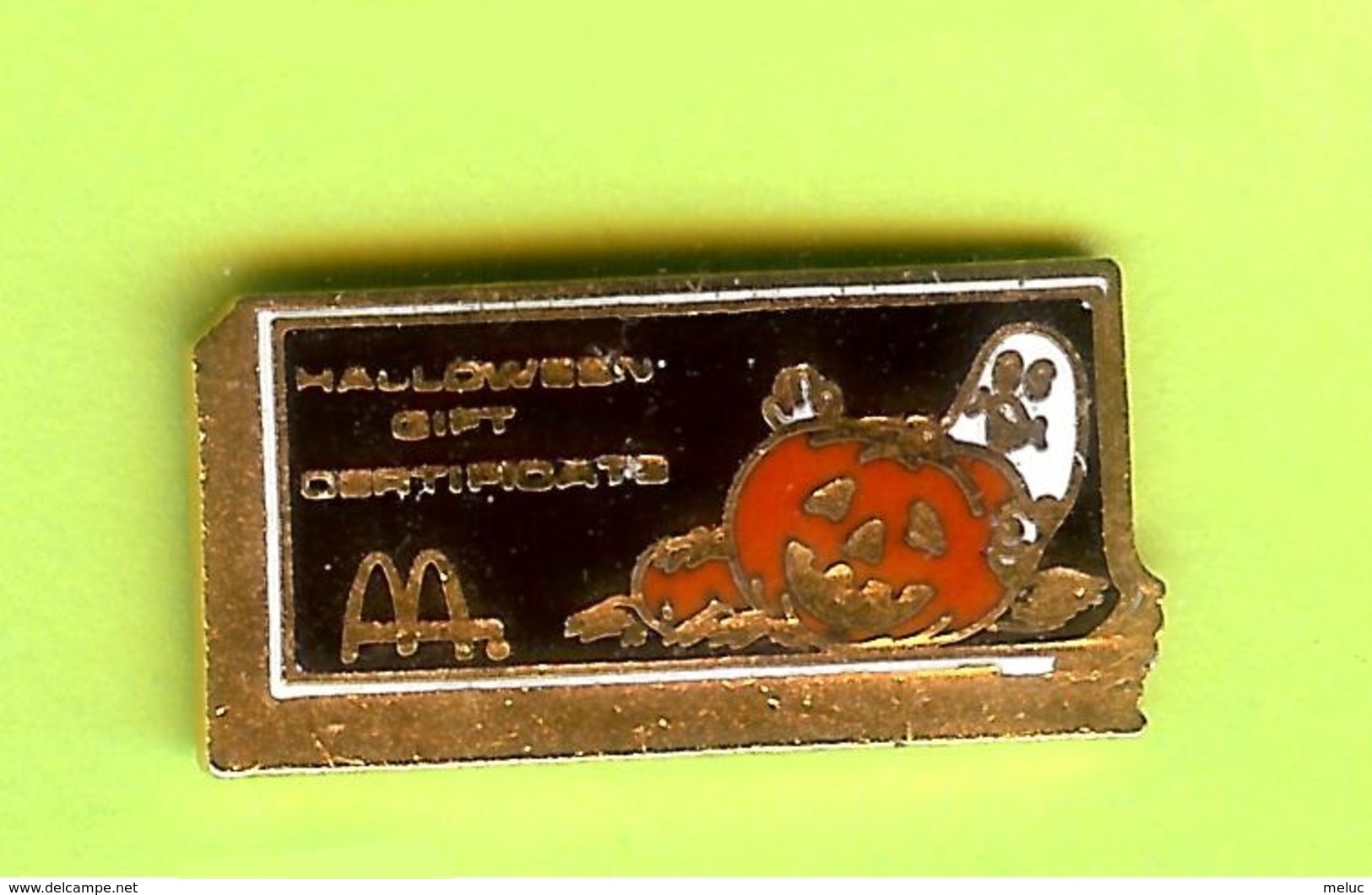 Pin's Mac Do McDonald's Halloween Gift Certificate - 7GG05 - McDonald's