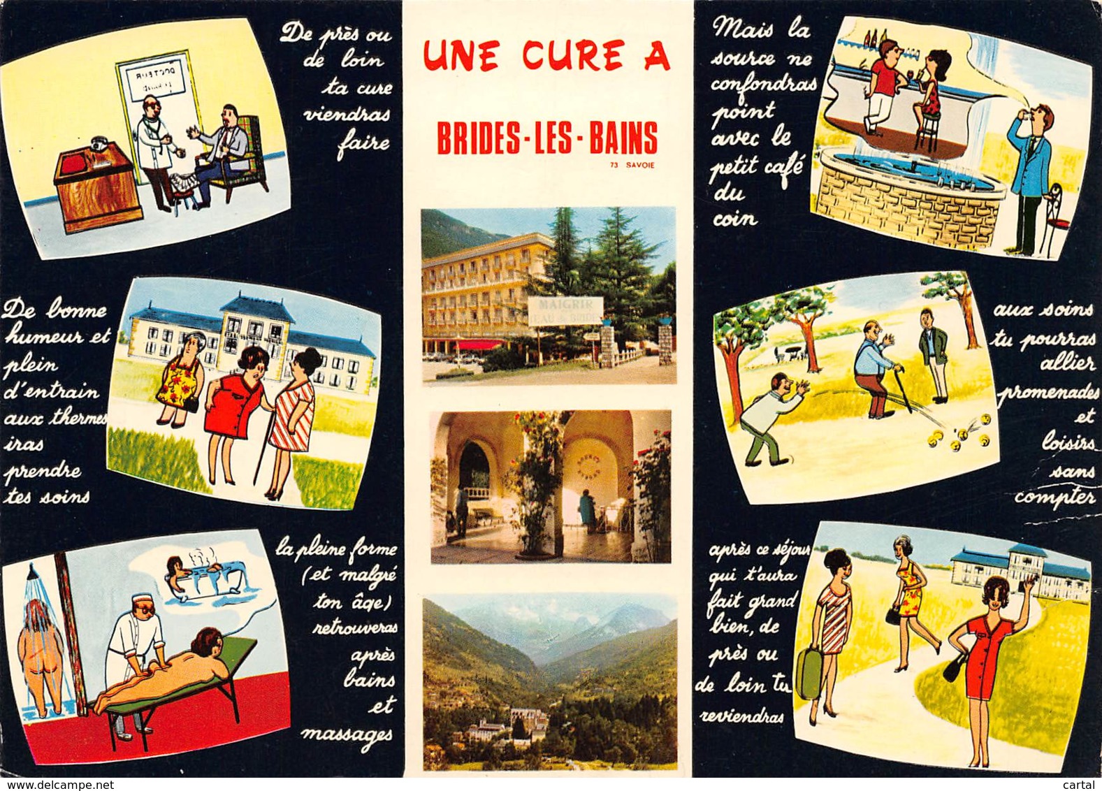 CPM - 73 - Une Cure à BRIDES-les-BAINS - Brides Les Bains