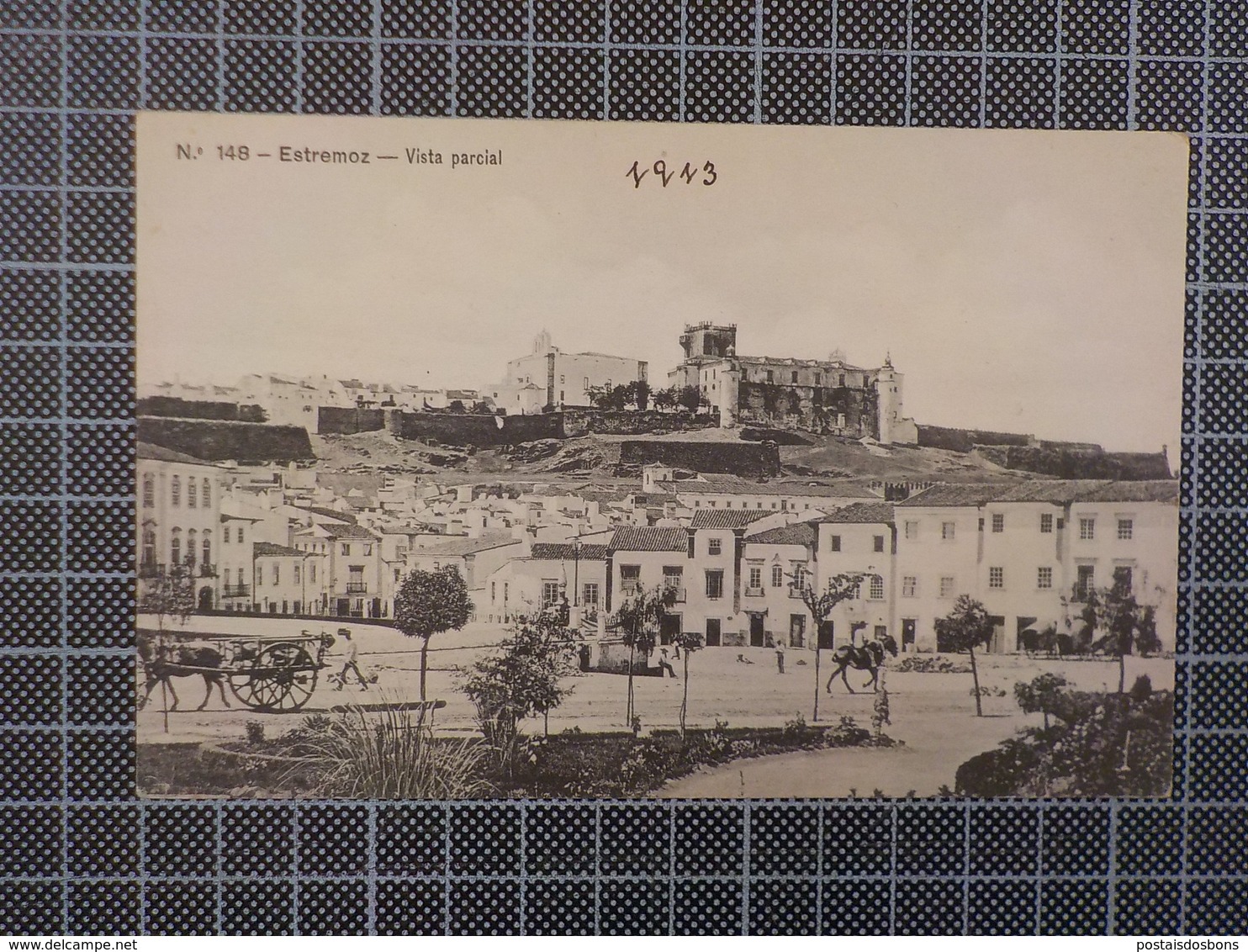 11.093) Portugal Estremoz Vista Parcial 1913 - Portalegre