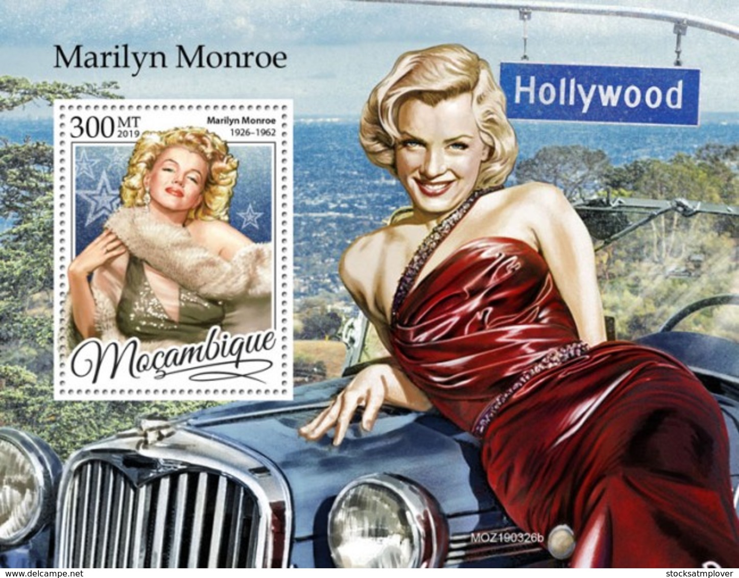 Mozambique 2019  Marilyn Monroe  S201905 - Mosambik