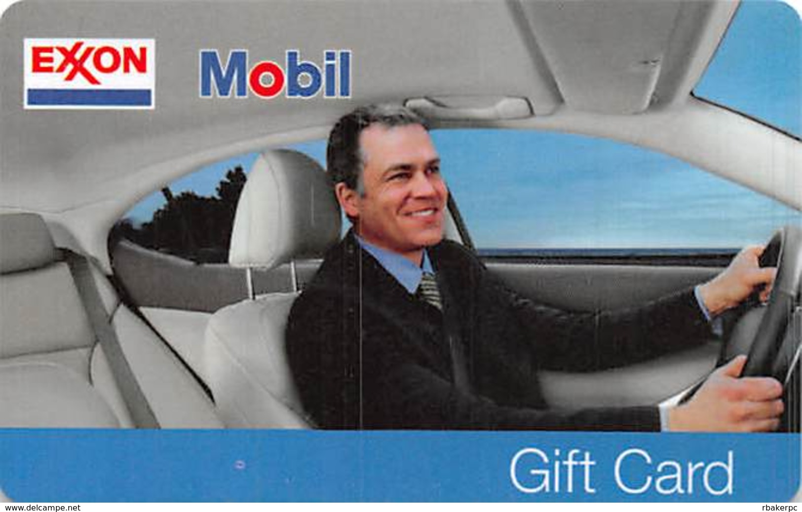 Exxon / Mobile Gas Station Gift Card - $50 Initial Value Printed On Back - Cartes Cadeaux