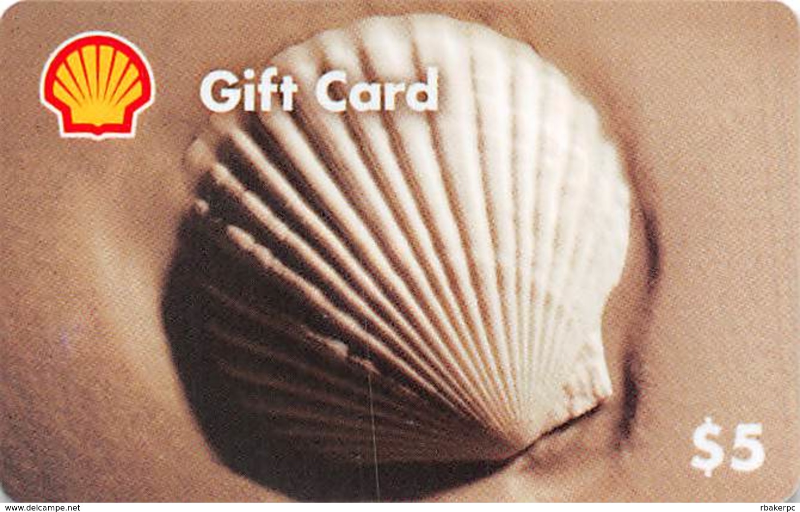 $5 Shell Gas Station Gift Card - Gift Cards