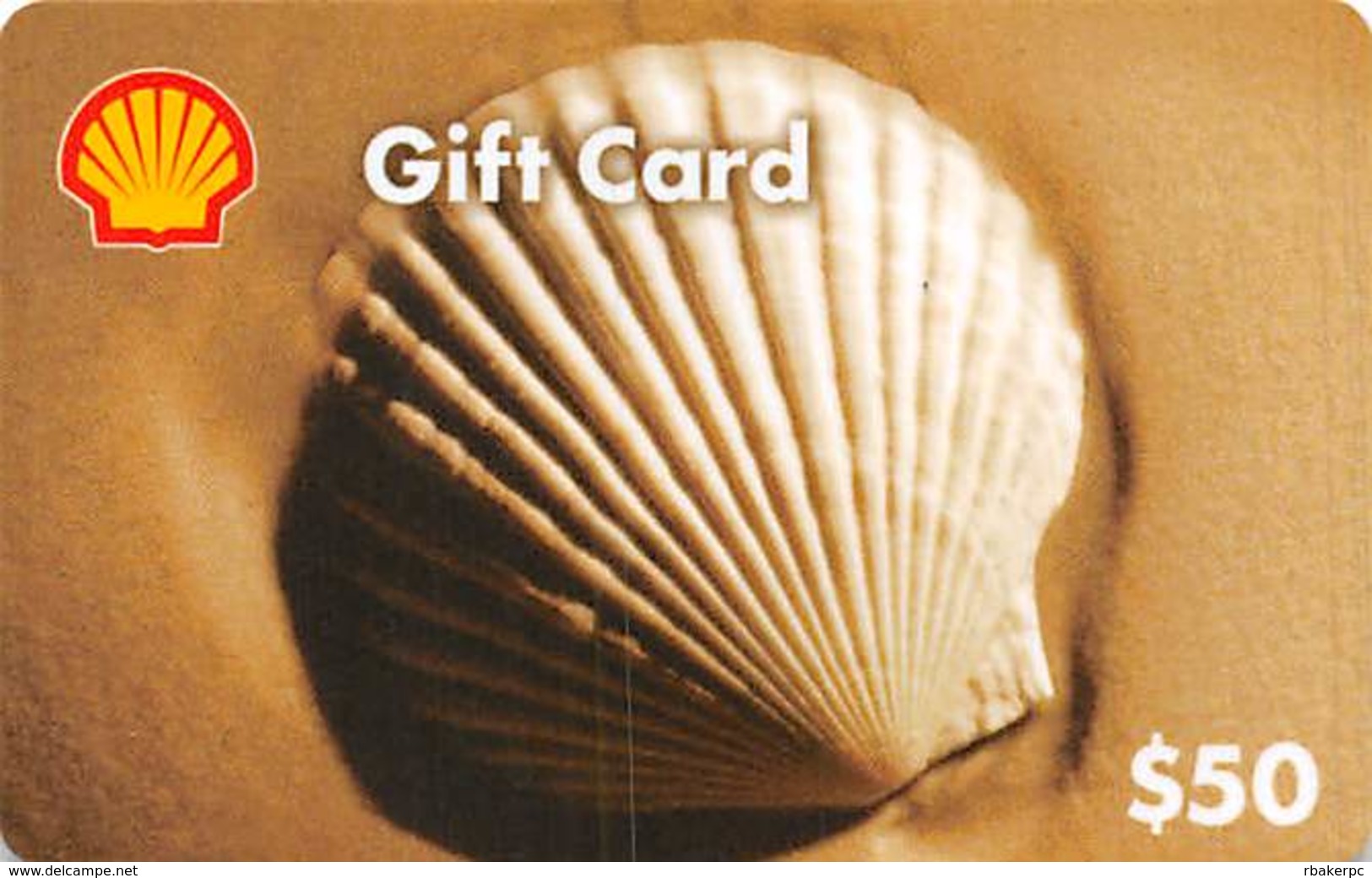 $50 Shell Gas Station Gift Card - Gift Cards