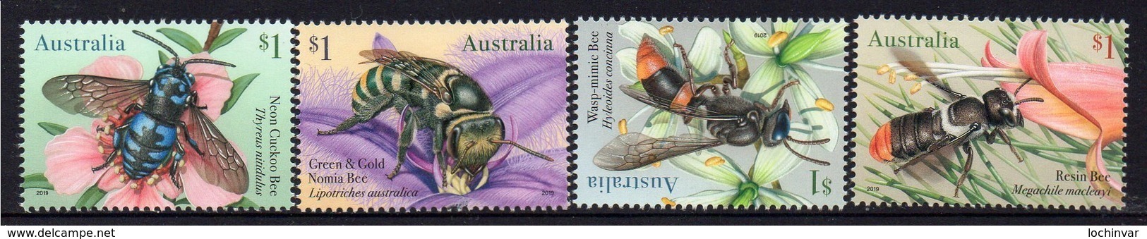 AUSTRALIA, 2019 BEES 4 MNH - Nuovi