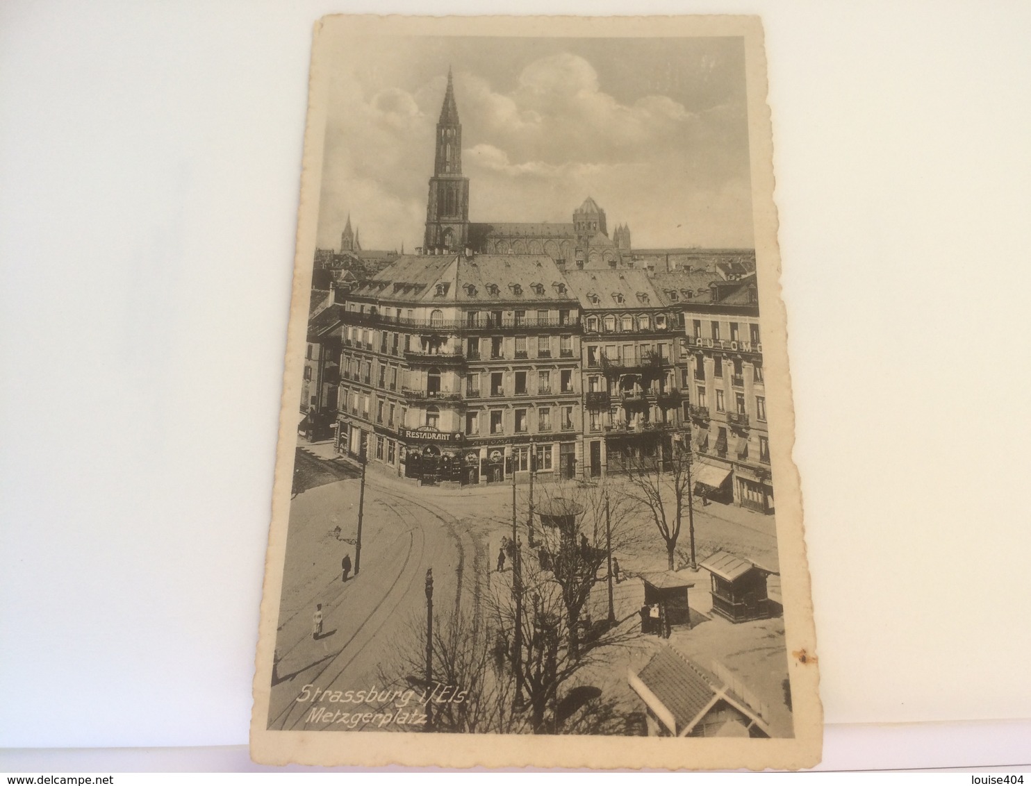 BY - 2500 -  STRASSBURG I.E. - Metzgerplatz - Strasbourg