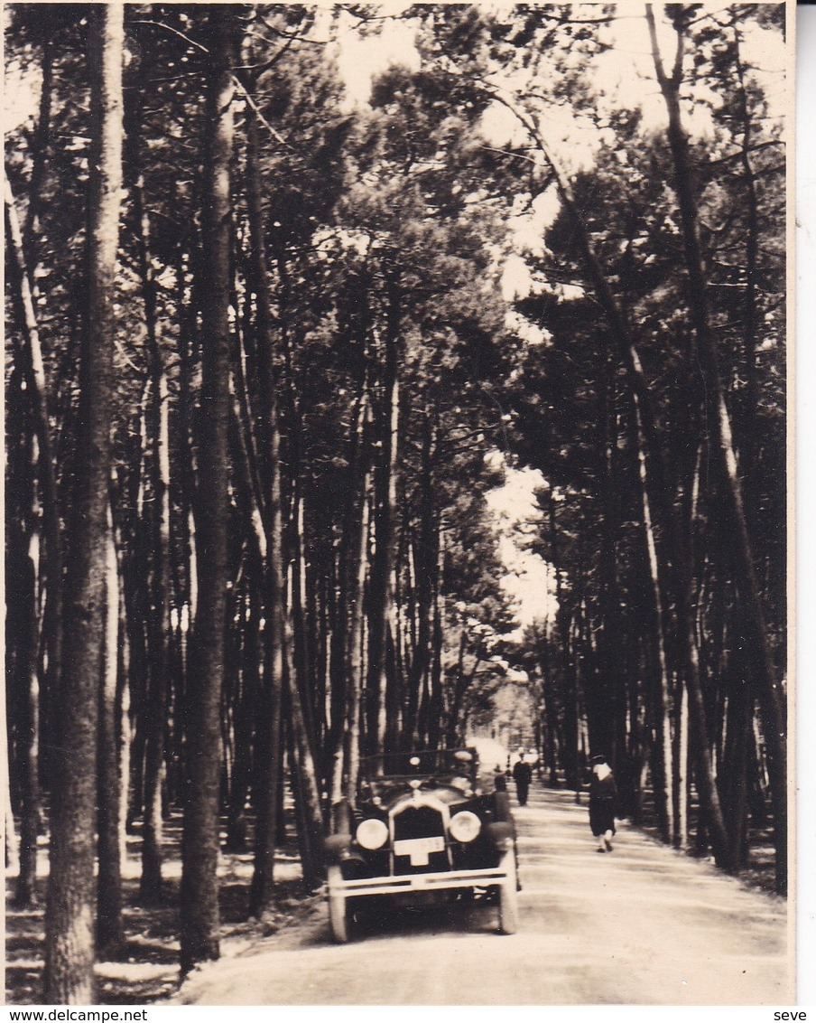 ISLA DE LA TOJA ESPAGNE 1929  Photo Amateur Format Environ 7,5 X 5,5 Cm - Cars