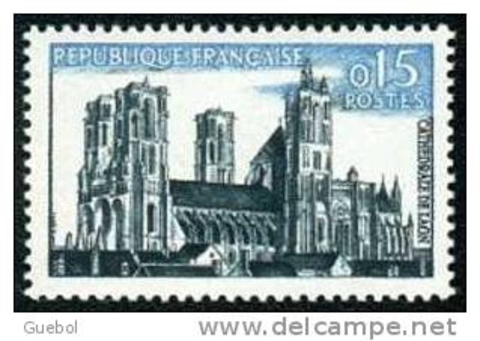 France Architecture N° 1235 **   Laon (Aisne) Sa Cathédrale - Eglises Et Cathédrales