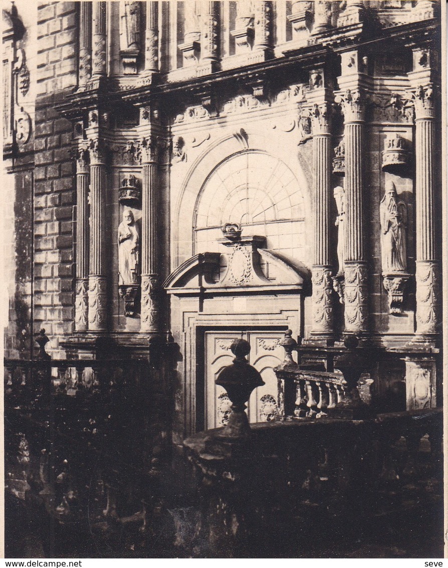 SANTIAGO De COMPOSTELLA  San Martin  ESPAGNE 1929  Photo Amateur Format Environ 7,5 X 5,5 Cm - Lugares