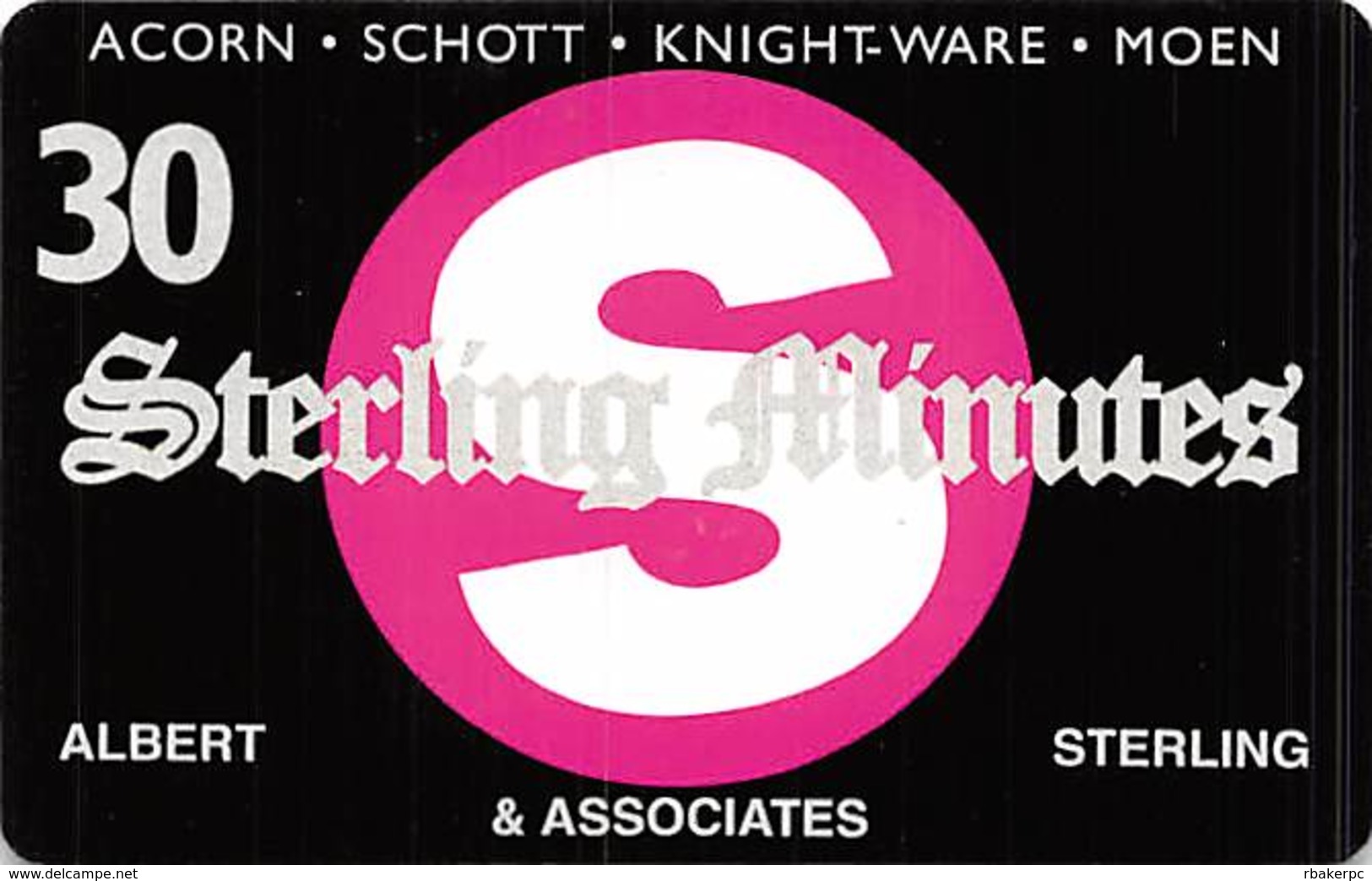 30 Sterling Minutes - Albert Sterling & Associates - Andere & Zonder Classificatie