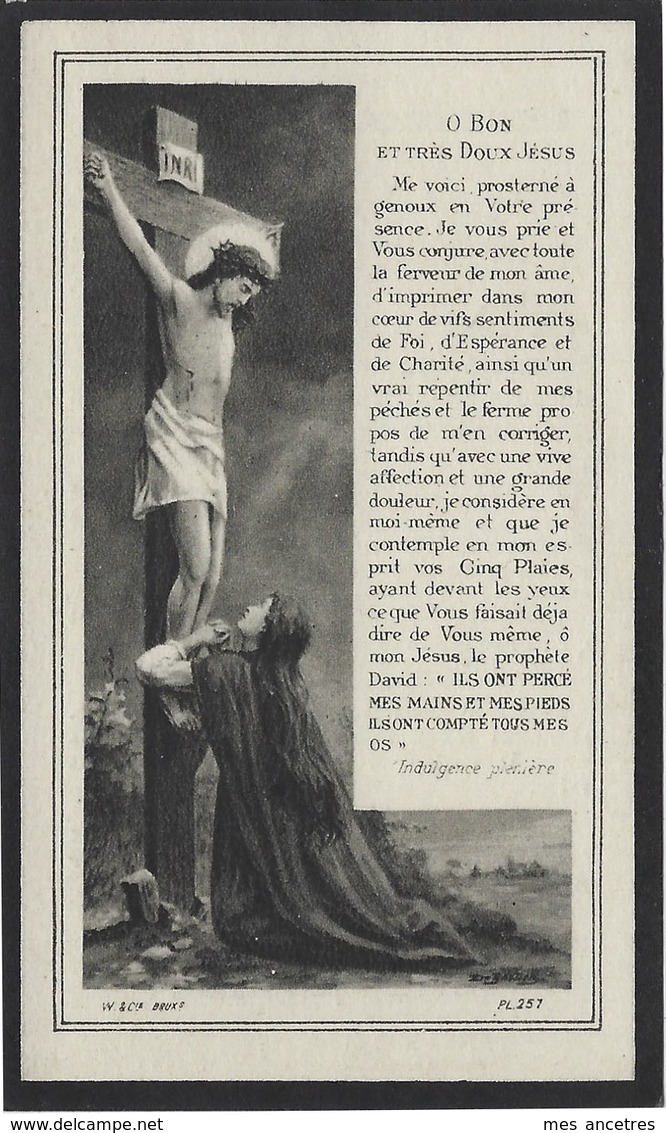 En 1933-Staple Et Bailleul (59) Sidonie LETURGIE Née 1868 - Décès